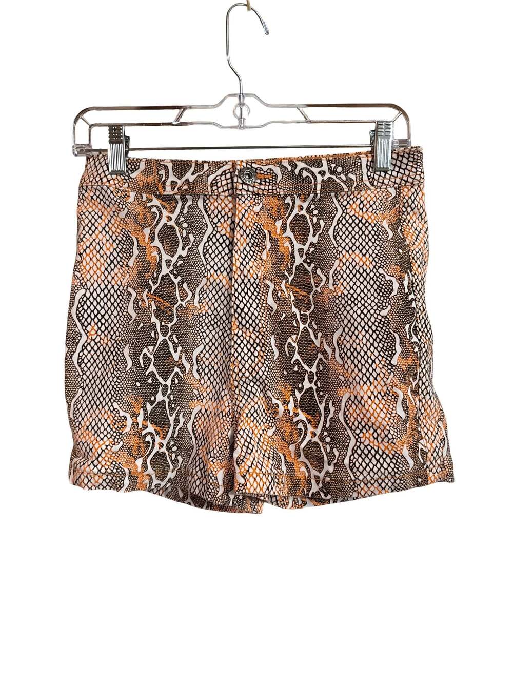 JC JO Jeans Snake Print High Rise Shorts